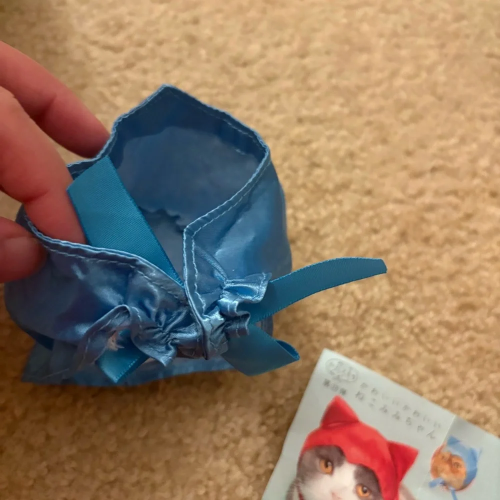 Blue Cat Costume Hat Gashapon